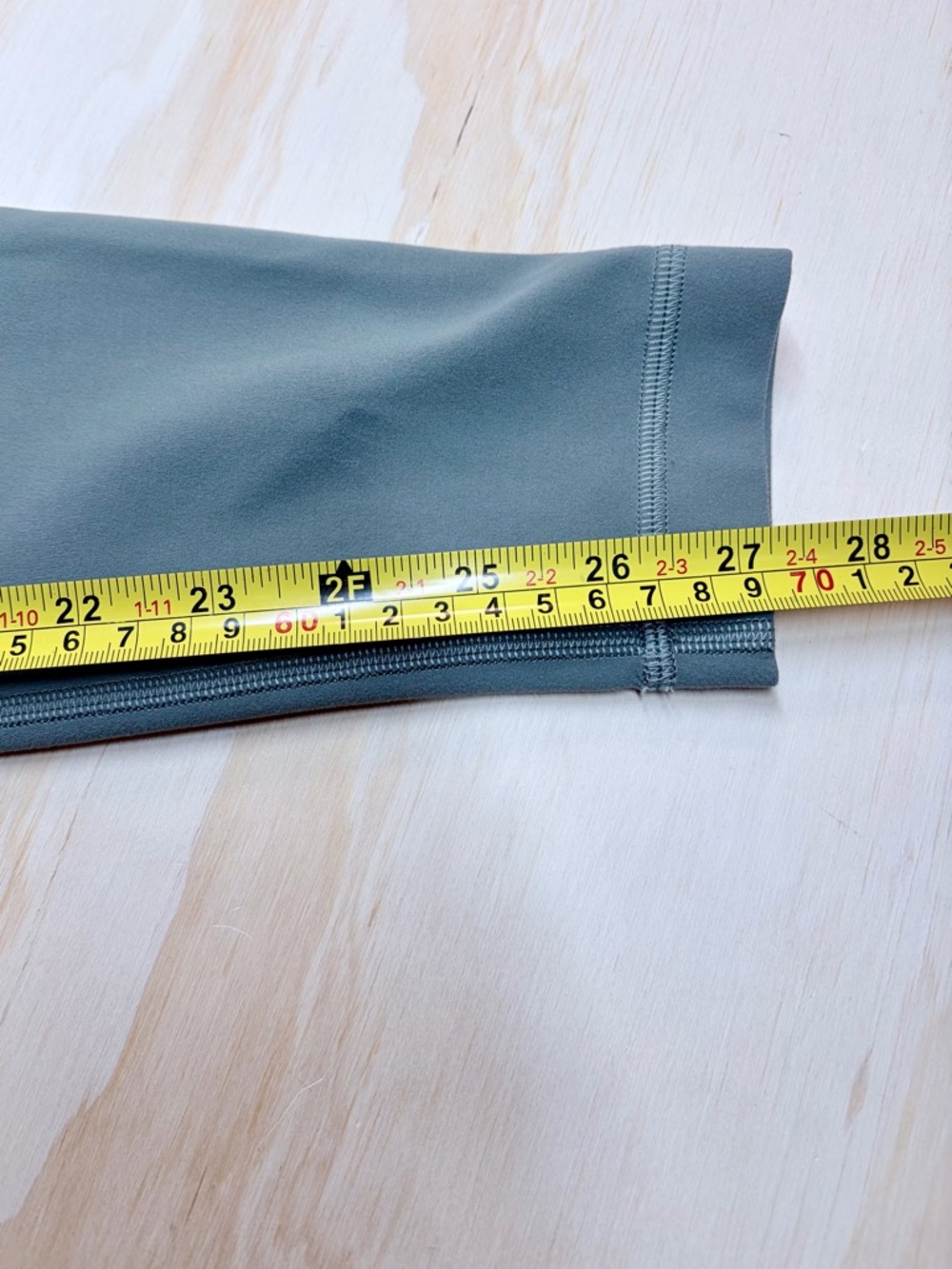 Lululemon 28" Align HR Glow Up Iron Blue 6 - Picture 9 of 11